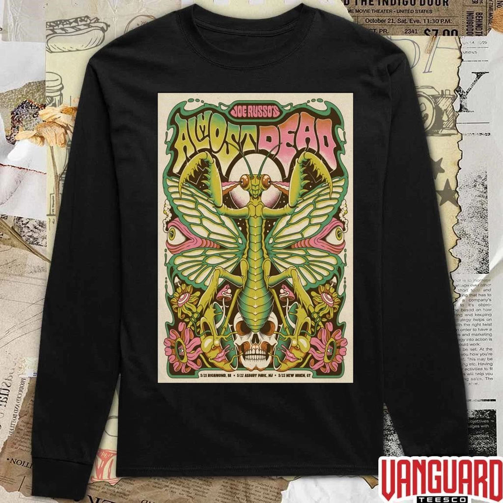 Joe Russo’s Almost Dead Richmond VA May 21 2026 Poster t-shirt