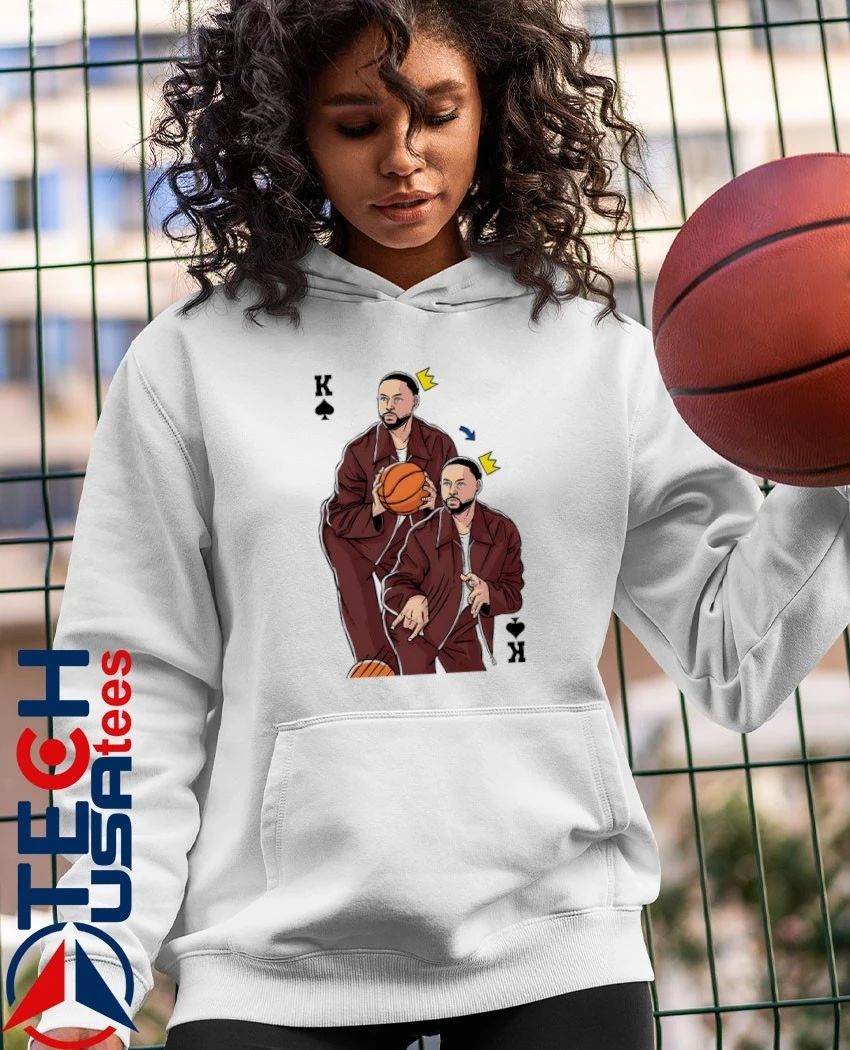 King Stephen Curry funny pose card shirt