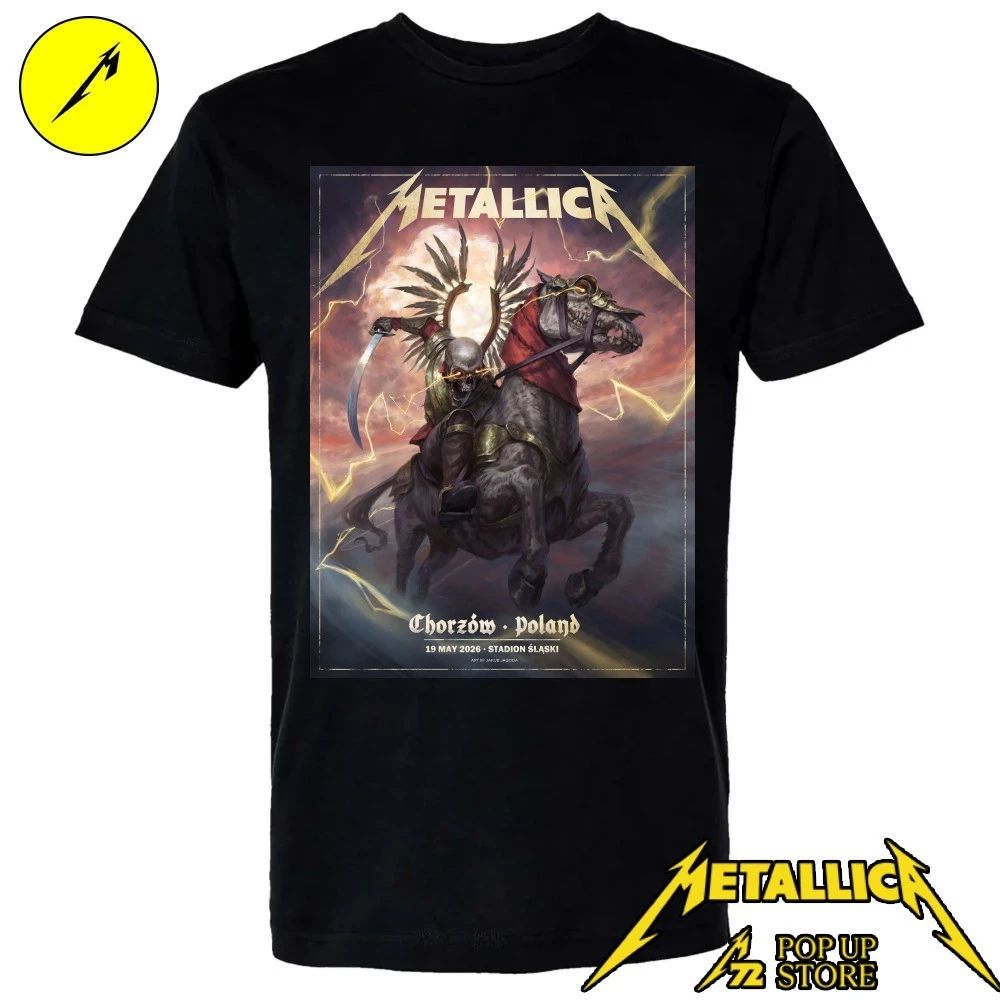 Metallica Chorzów, Poland May 19, 2026 Stadion Śląski Poster Shirt