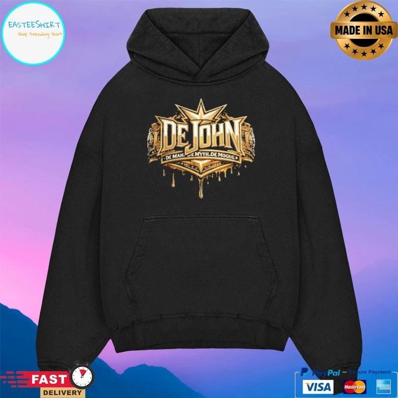 DeJohn De Man De Myth De Mogul Logo T-shirts