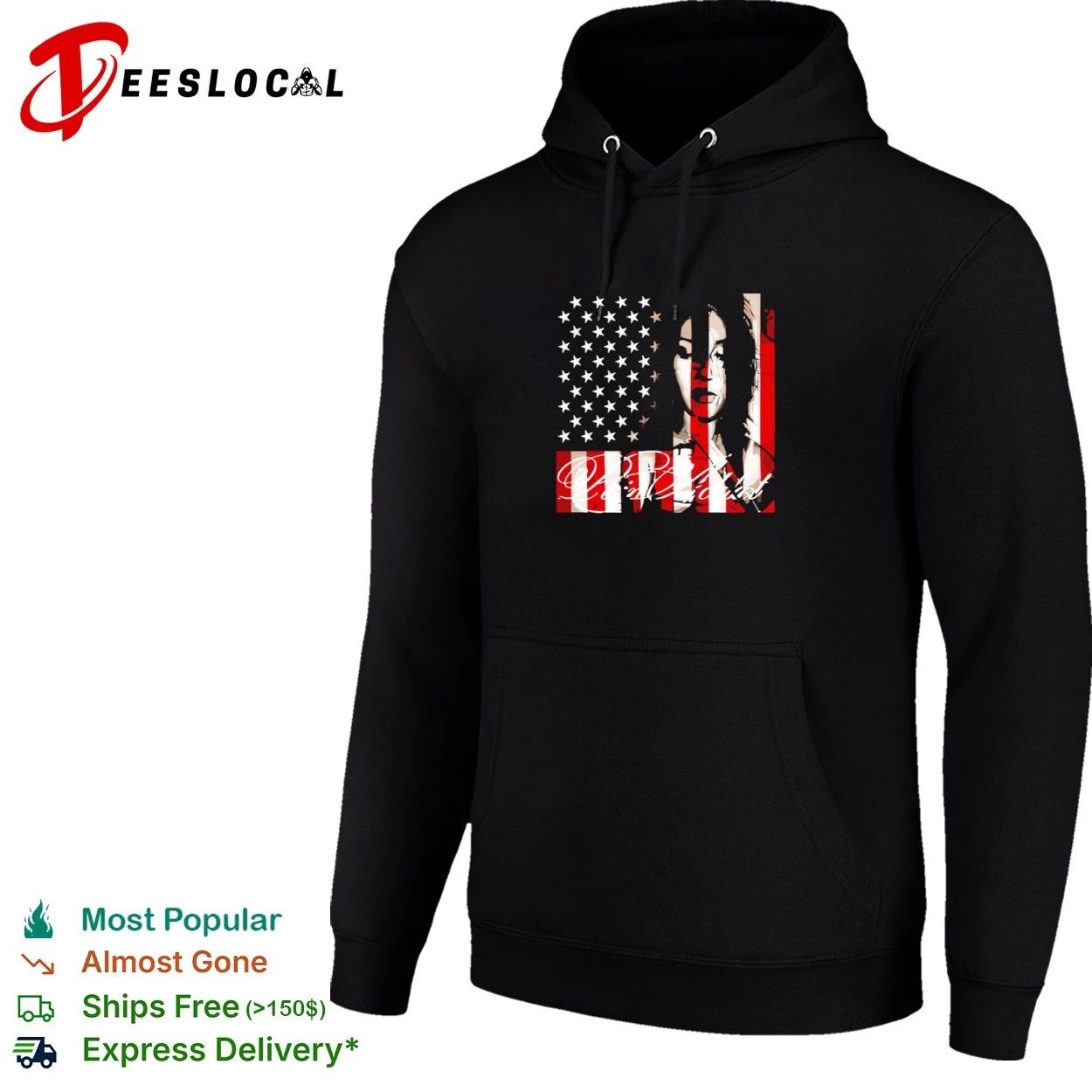 Phenomenal Woman Empowered American Feminist Patriot T-shirt