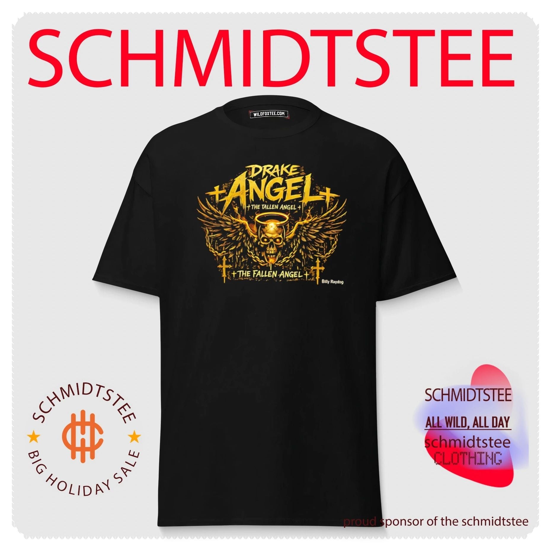 Drake Angel the fallen angel Billy Raydog vintage shirt