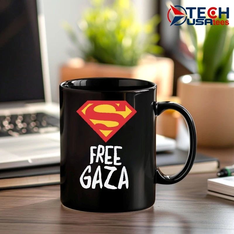 Superman Free Gaza T-shirt