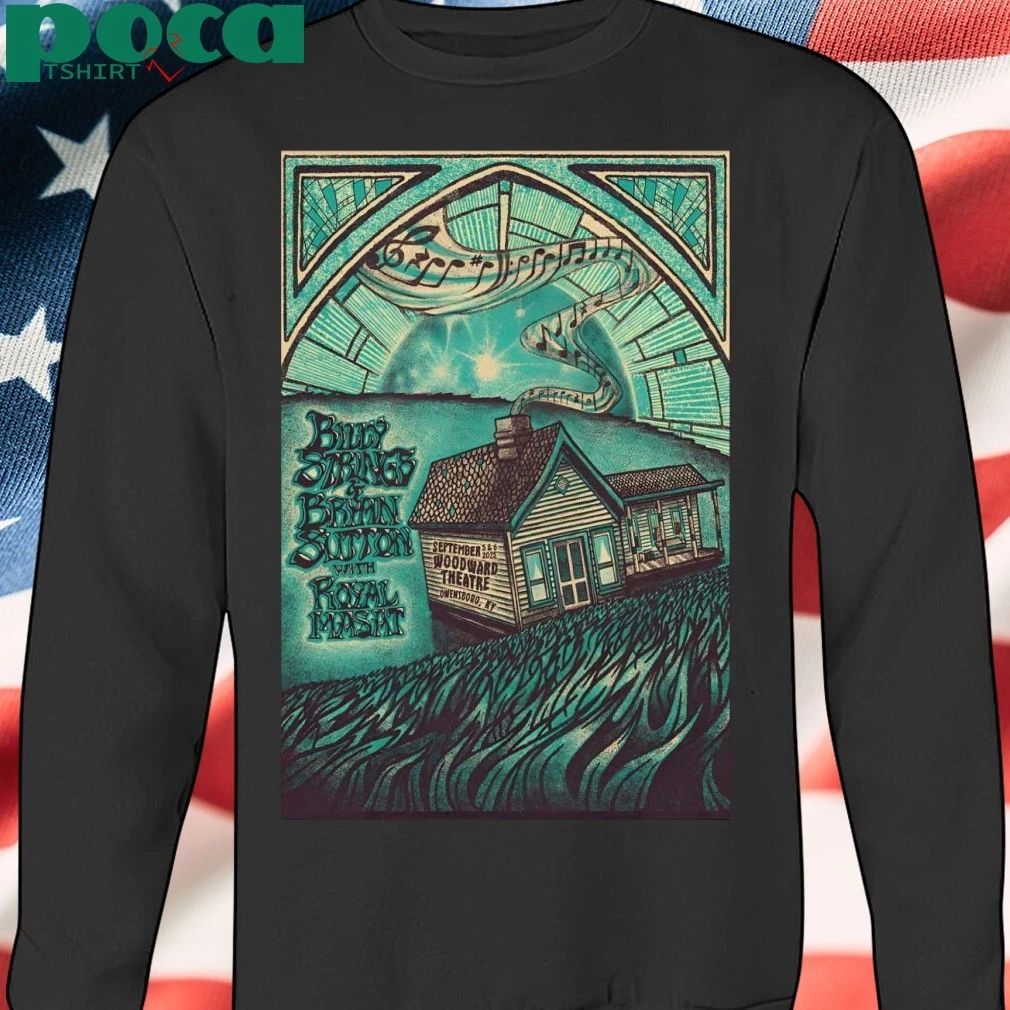 Billy Strings Woodward Theatre in Owensboro KY Sept 5-6 2025 Poster T-shirt
