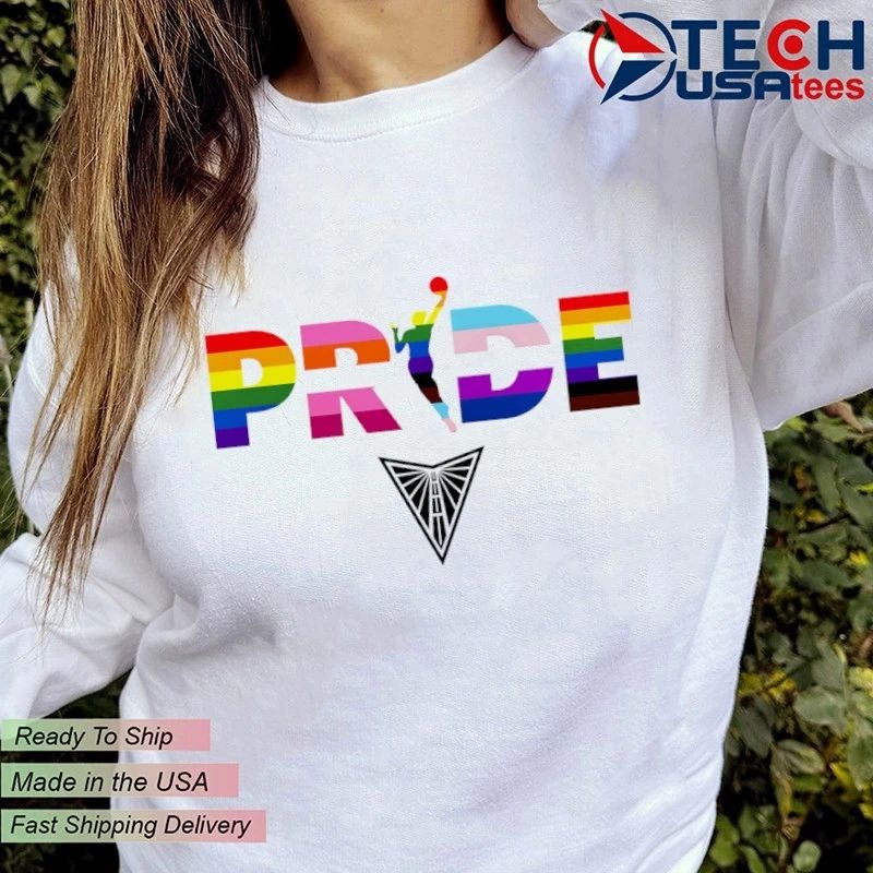 Golden State Valkyries WNBA Pride Month logo shirt