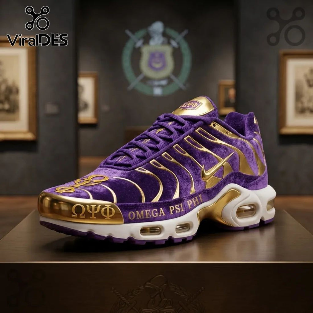 Omega Psi Phi Collector Edition Air Max Plus Shoes