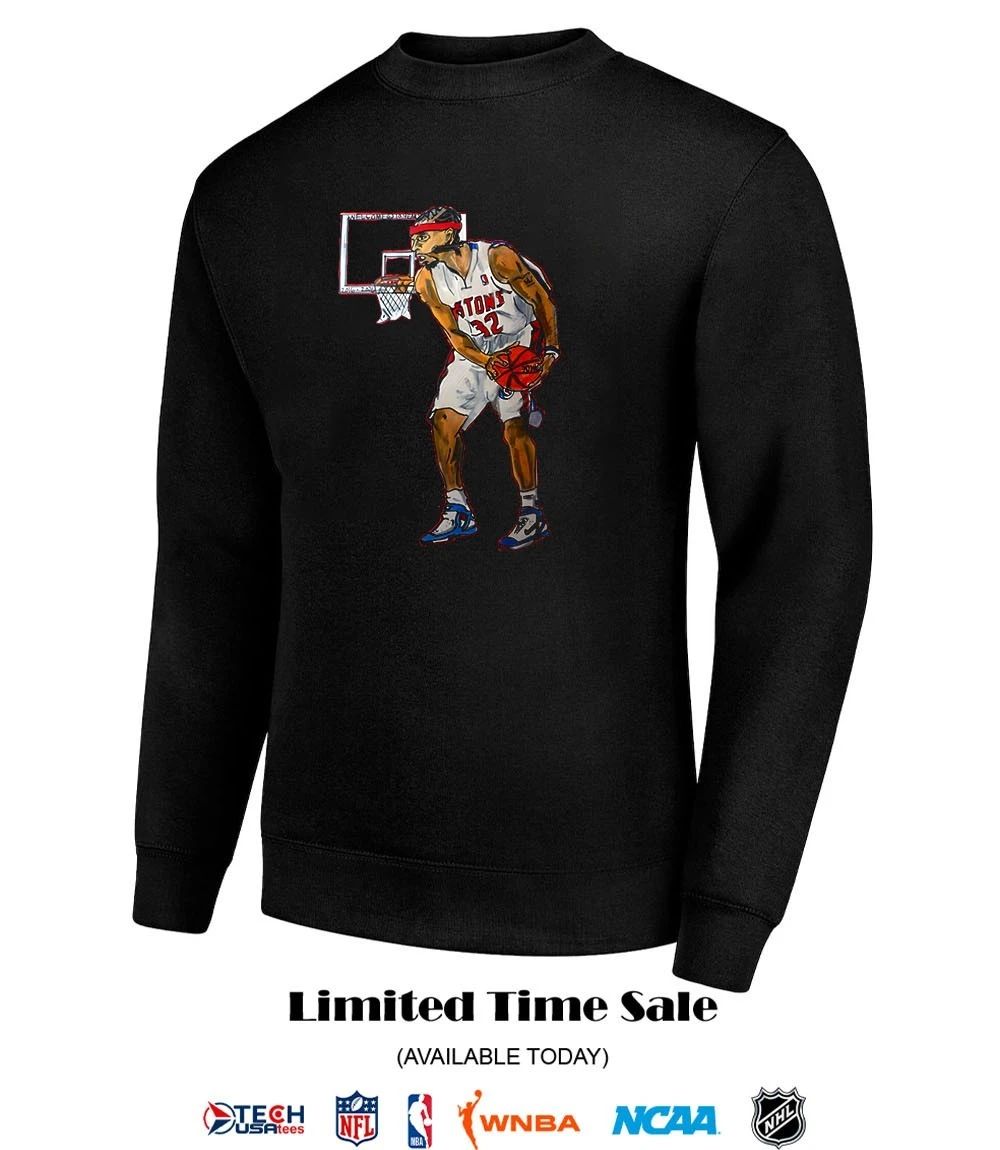 Detroit Pistons Richard Hamilton let it rip shirt