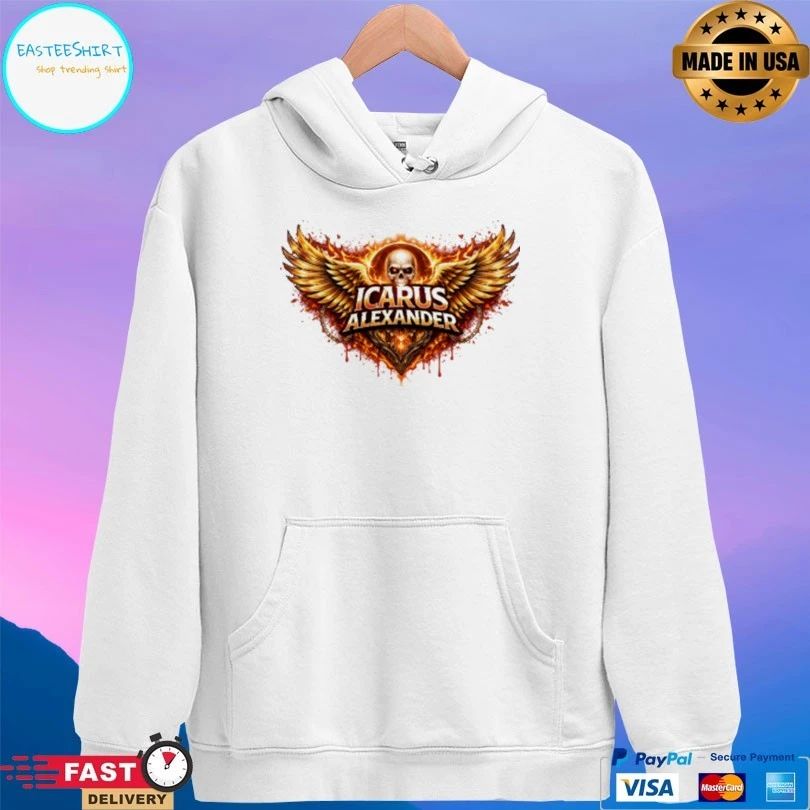 Icarus Alexander Wings Fire T-shirts