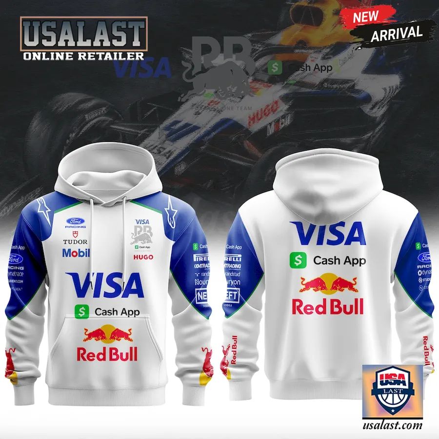 Visa Cash App Racing Bulls F1 Racing 2026 Hoodie Jersey