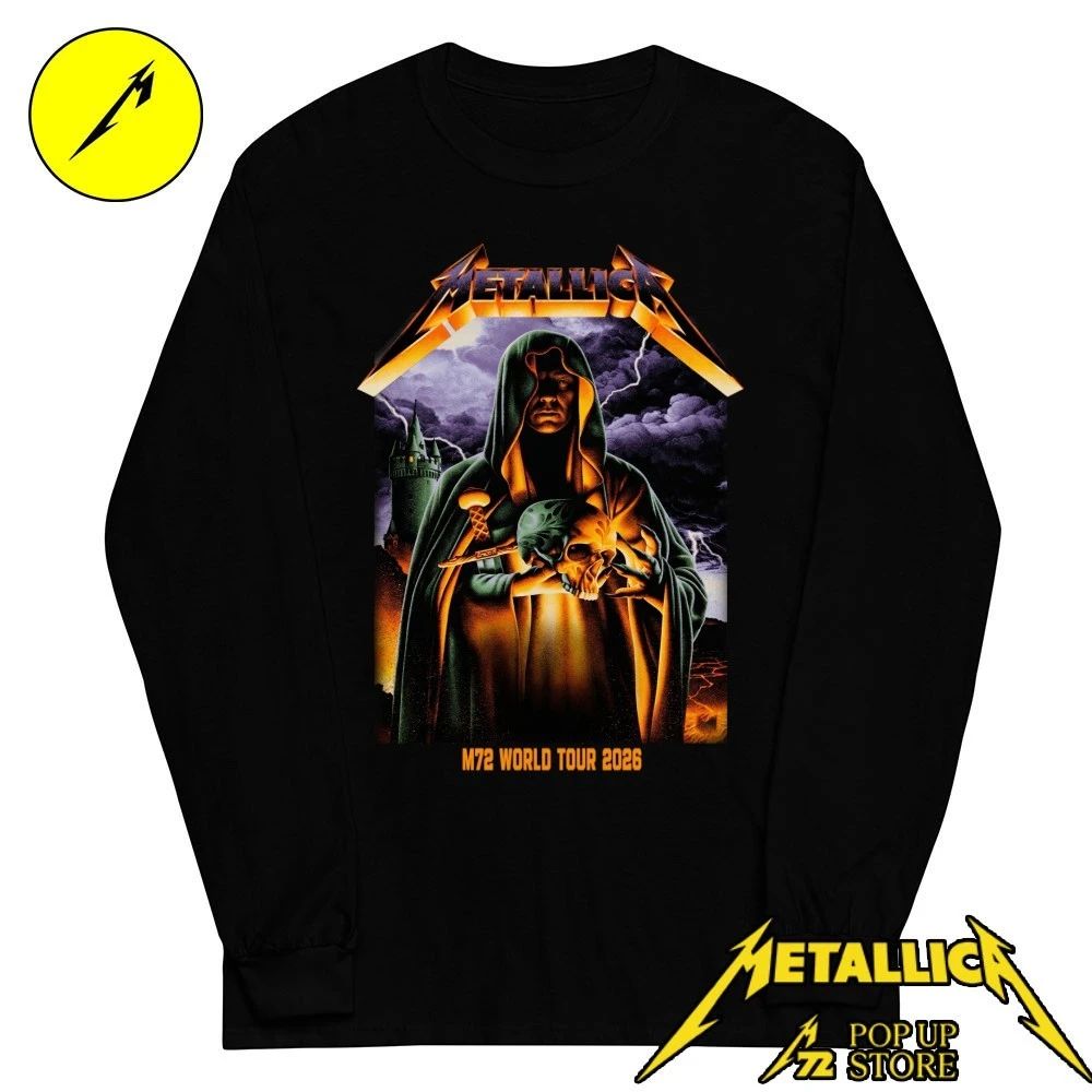 Metallica M72 Frankfurt 2026 Pop Up Shop Poster for Frankfurt Germany at Deutsche Bank Park On May 22nd Art By Max Loffler Limited Edition Shirt