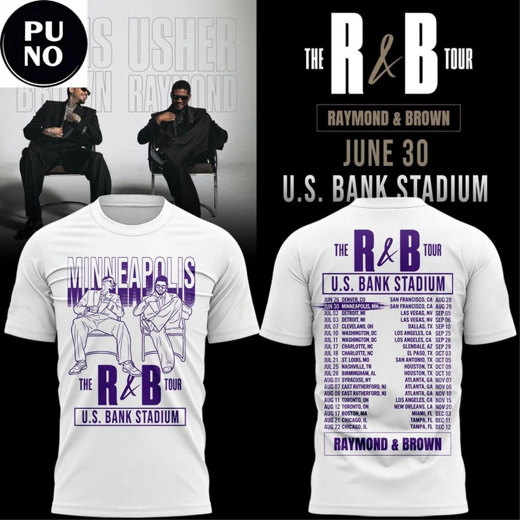 Minnesota Vikings x The R&B Tour 2026 Shirt