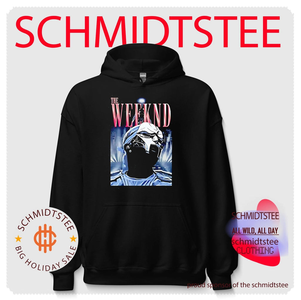 The Weeknd metal mask graphic shirt
