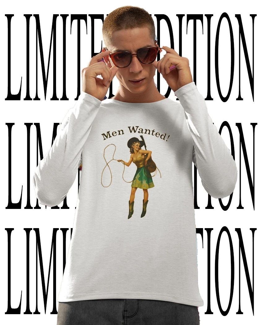 Men wanted cowgirl shirt