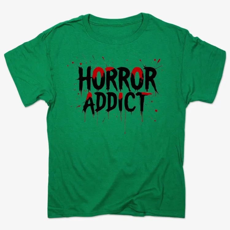 Horror Addict Blood Drip Graphic