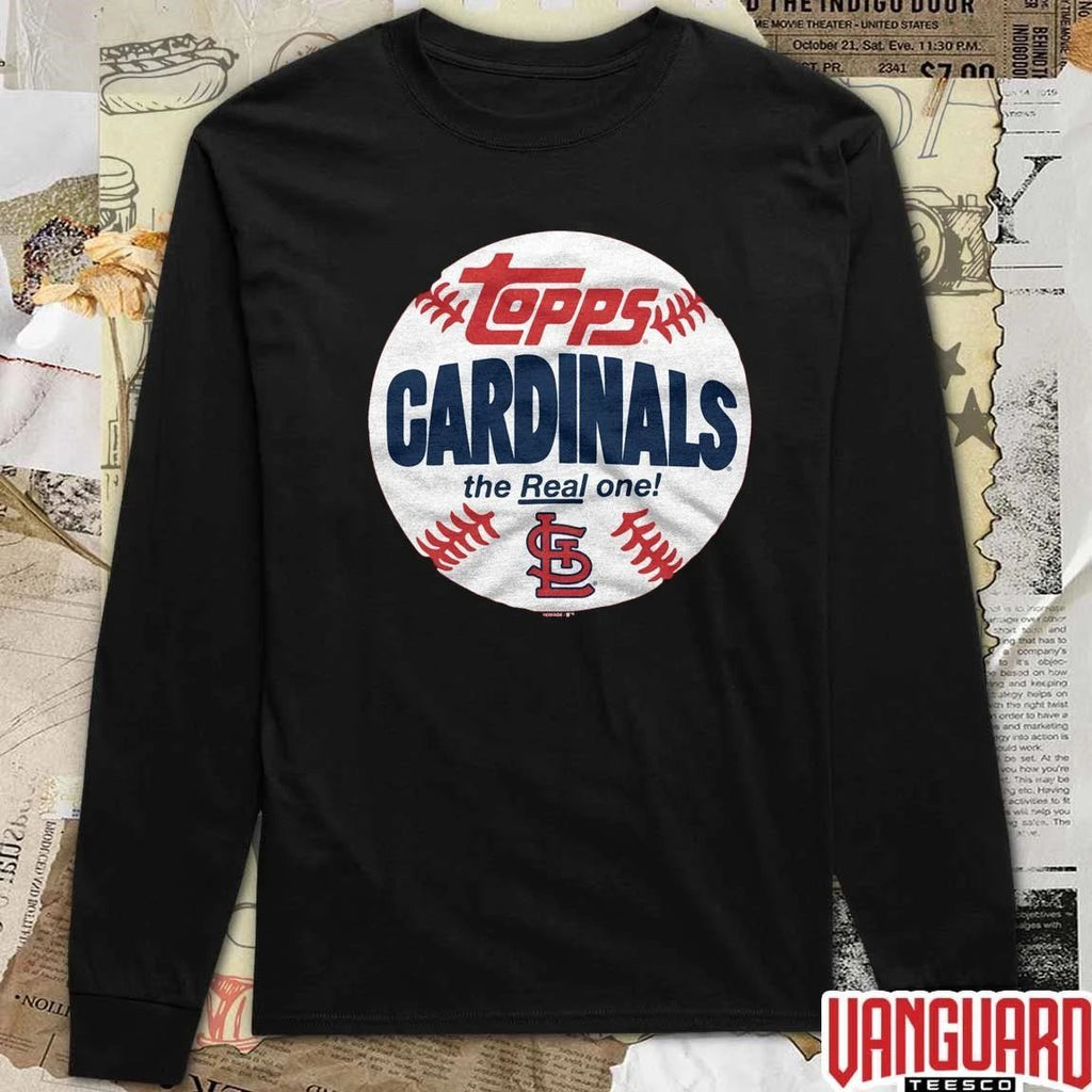 St. Louis Cardinals MLB 2026 x Topps Baseball The Real One t-shirt