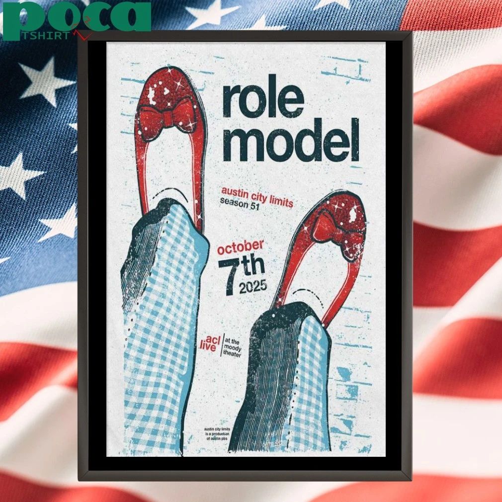 Role Model Austin Tour On Oct 7 2025 Poster T-shirt