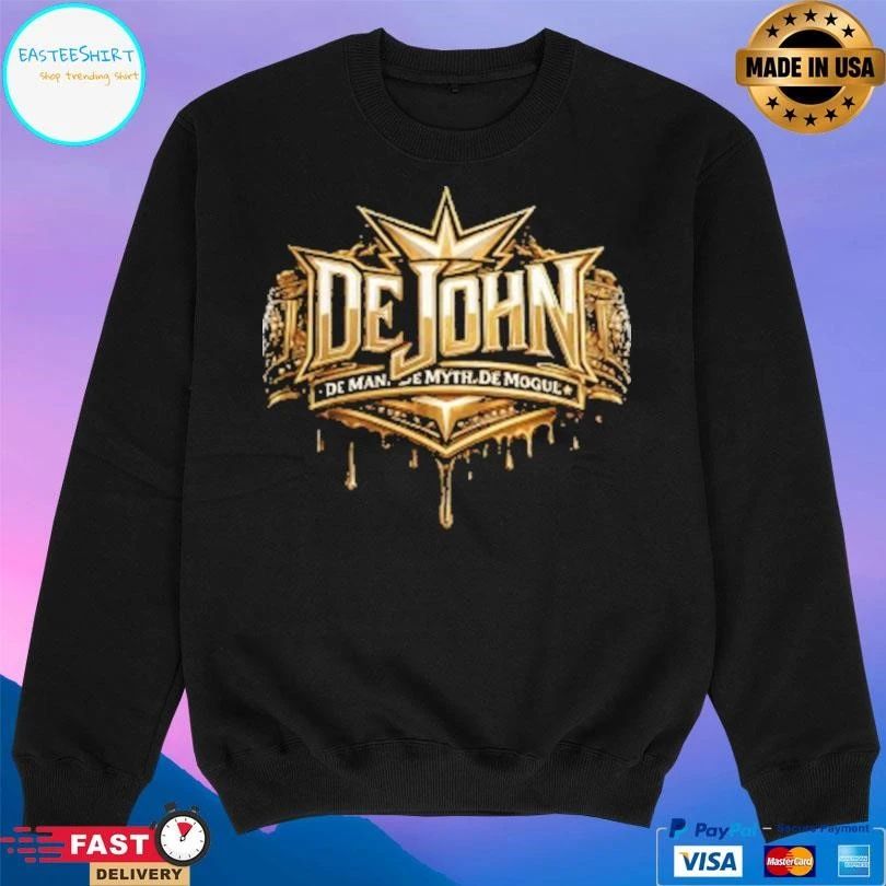 DeJohn De Man De Myth De Mogul Logo T-shirts