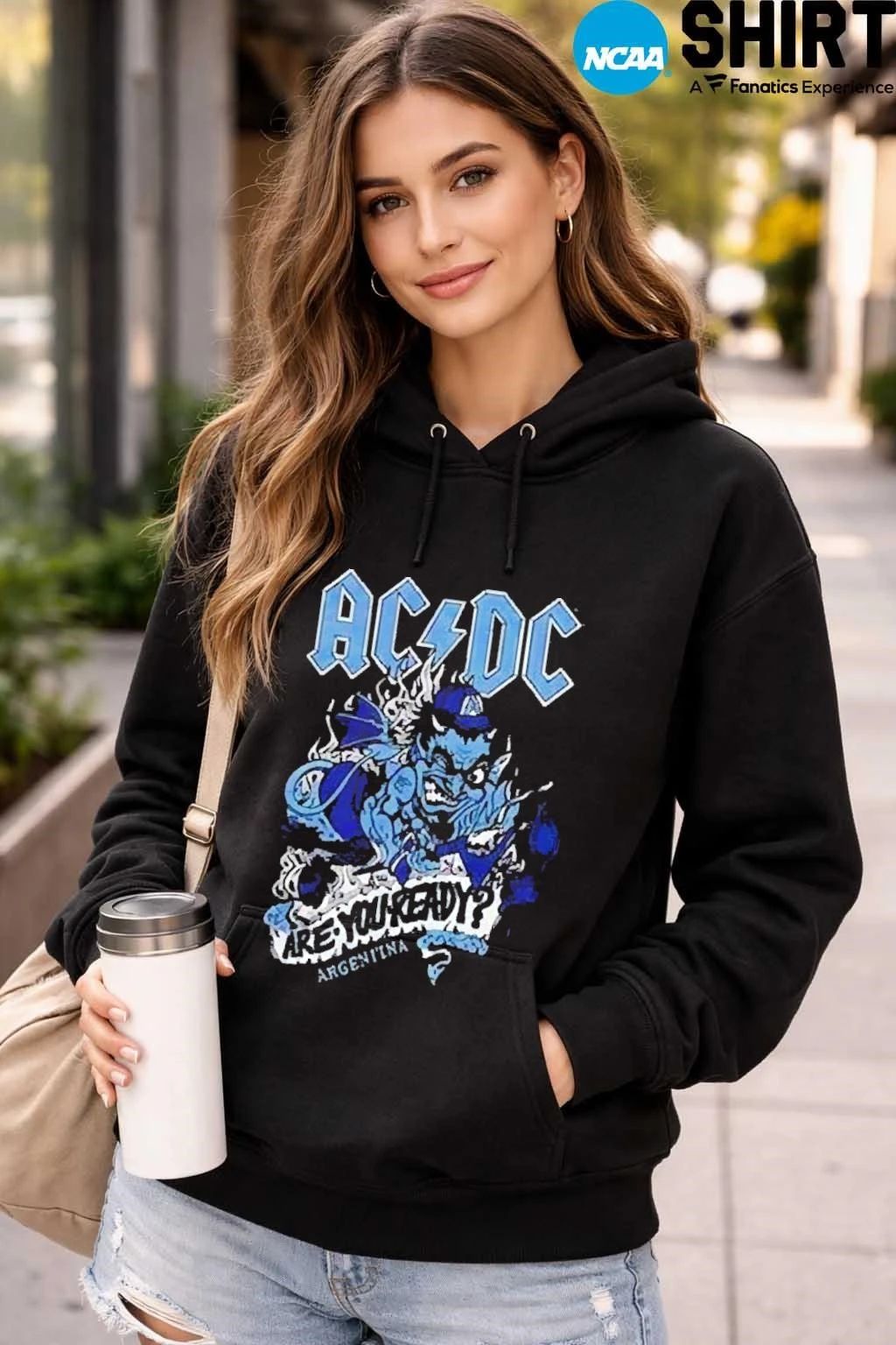 ACDC Pwr Up Tour 2026 High Voltage Pop Up Merch Tee At Buenos Aires Argentina On March 22 to 31 2026 Shirt