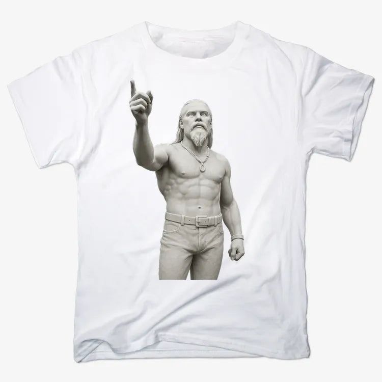 Techno Viking Statue