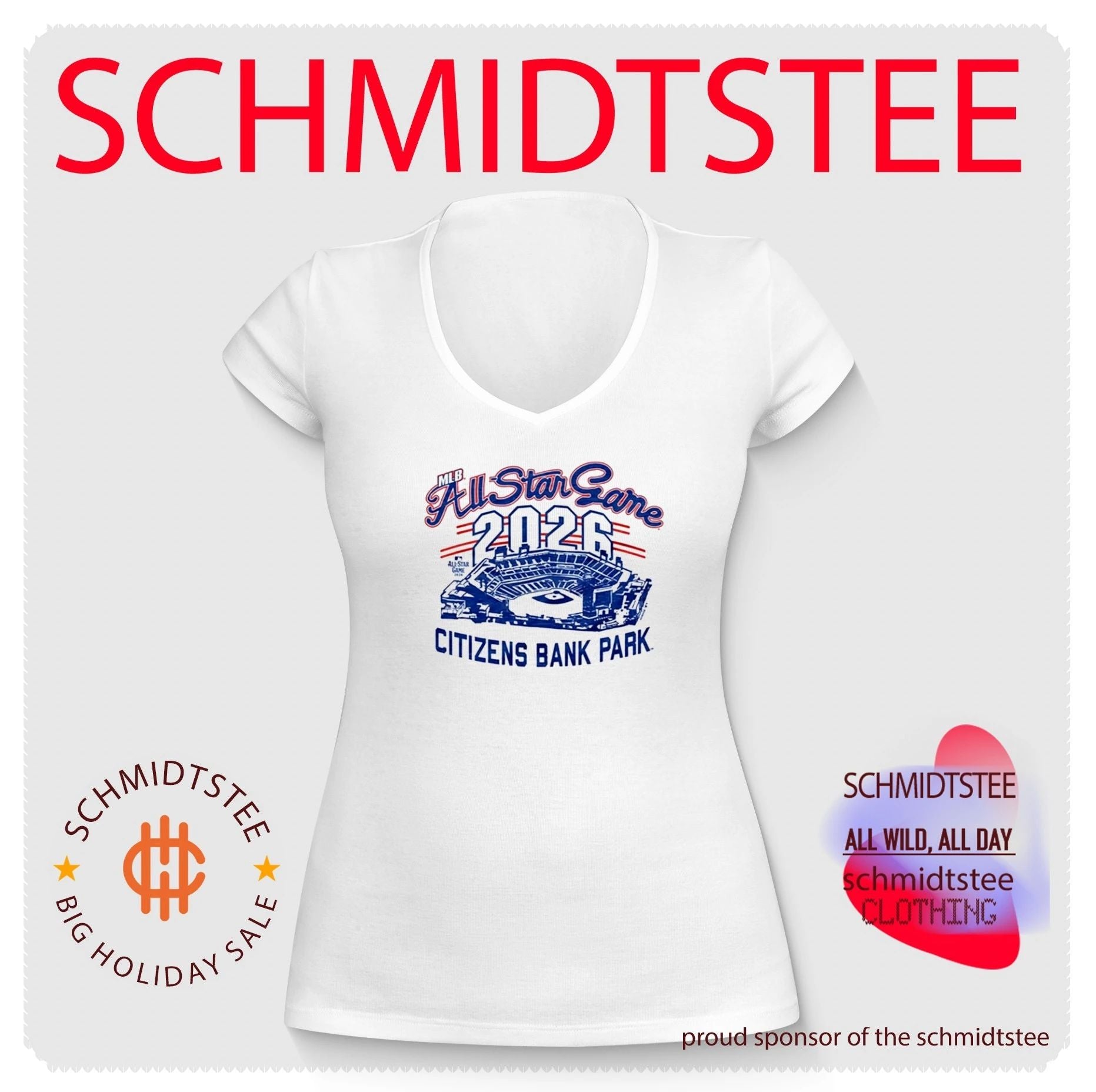 Philadelphia Phillies 2026 MLB All Star Game 2026 Citizens Bank Park shirt
