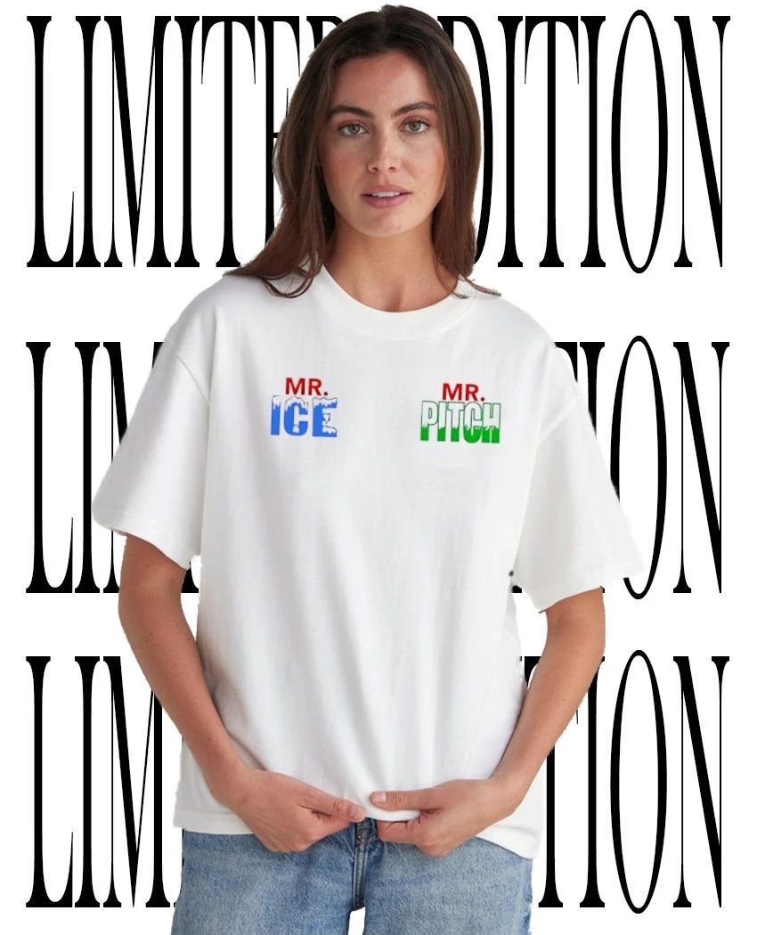 Mr. Ice Mr. Pitch logo shirt