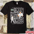 Isaiah Magdaleno The Man, the Myth, The Mags Hawaii Rainbow Warriors Baseball t-shirt