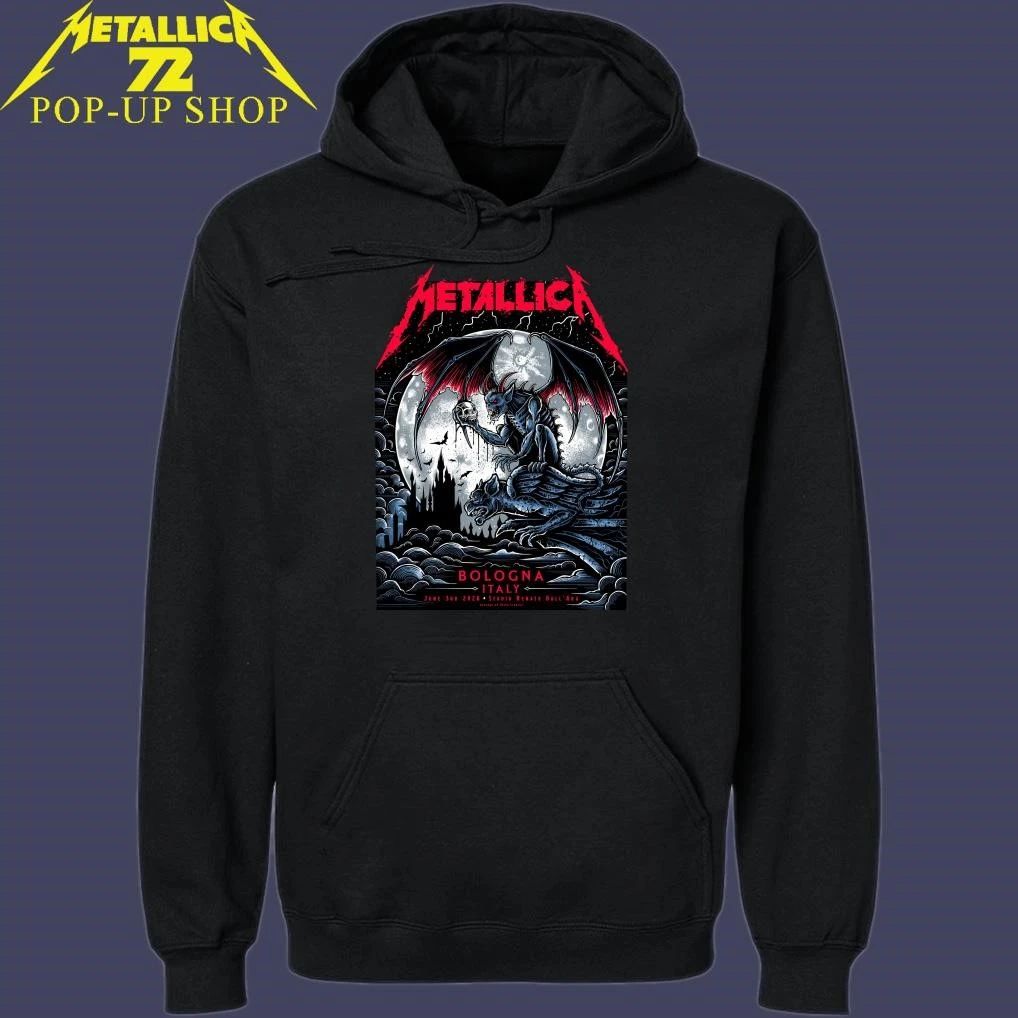 Metallica M72 Bologna June 03, 2026 at Stadio Renato Dall’Ara in Bologna, Italy Art by Keith Stanley Pop-Up Shop T-Shirt