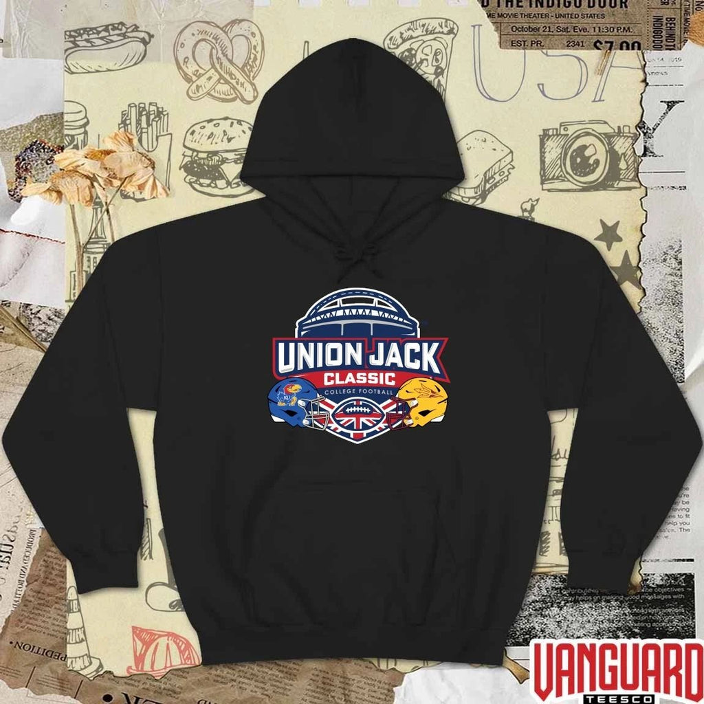 Union Jack Classic Arizona State Sun Devils vs. Kansas Jayhawks September 19, 2026 London, UK t-shirt