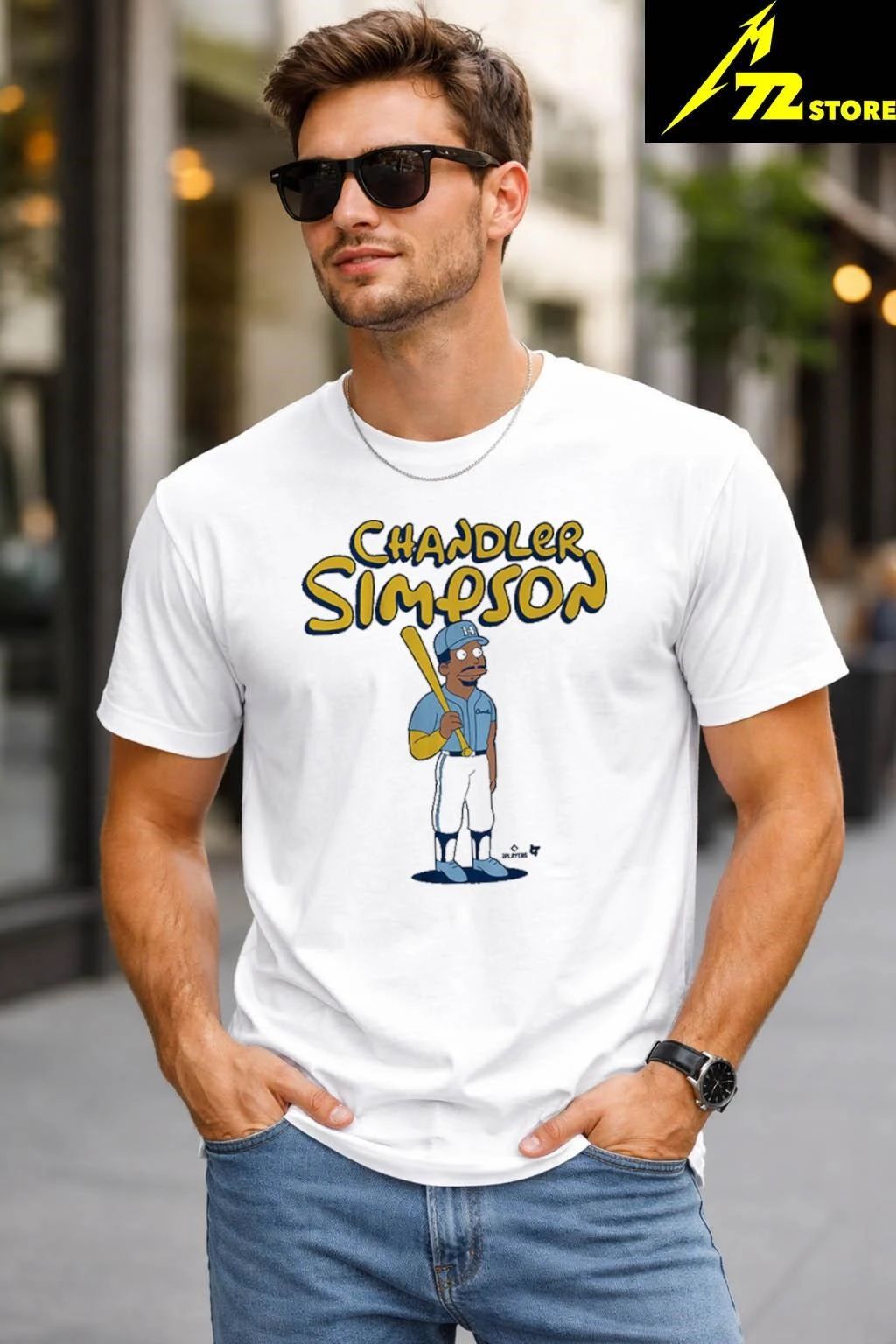 Chandler Simpson At the Bat Shirt