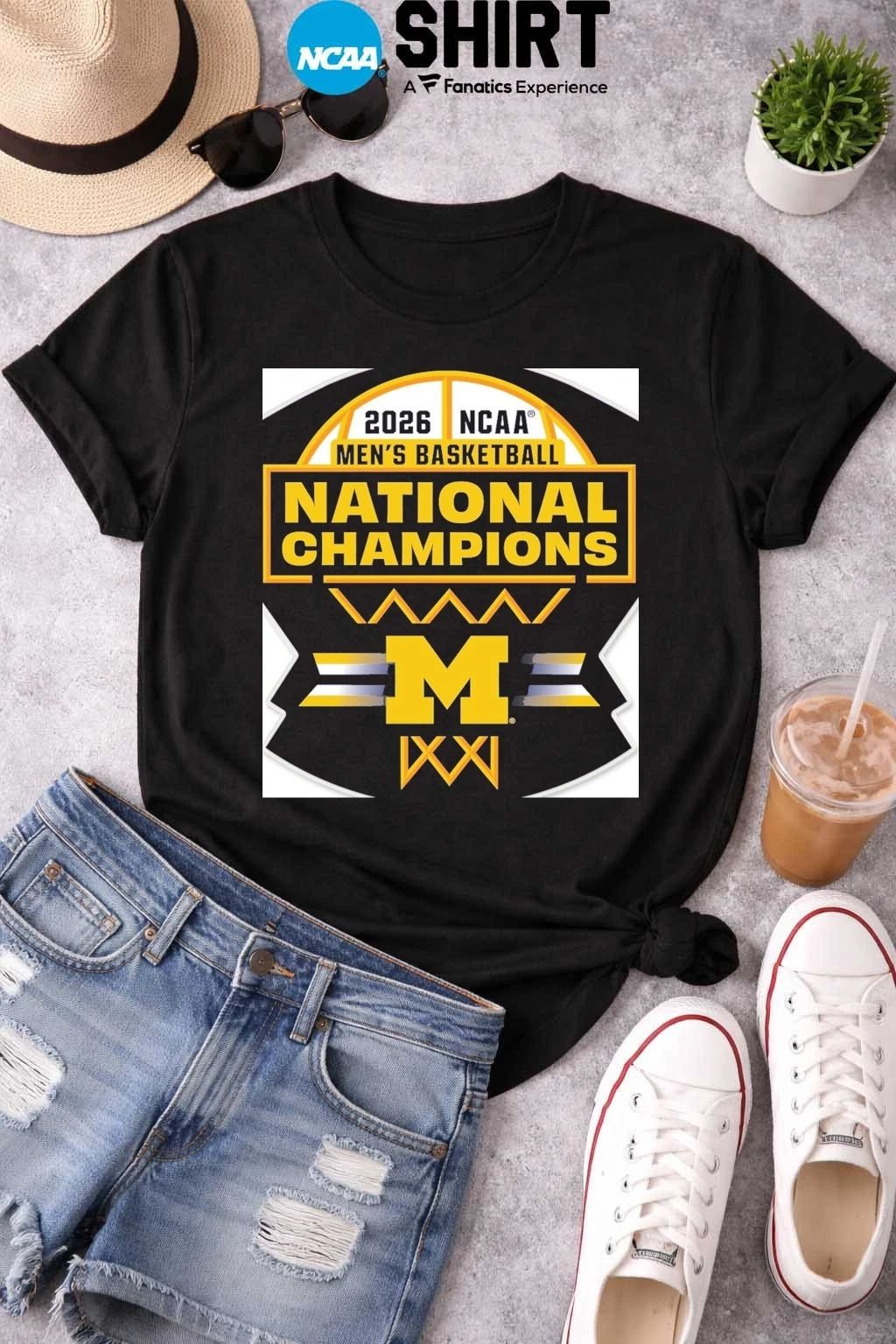 Michigan Wolverines 2026 NCAA Men’s Basketball National Champions Official shirt