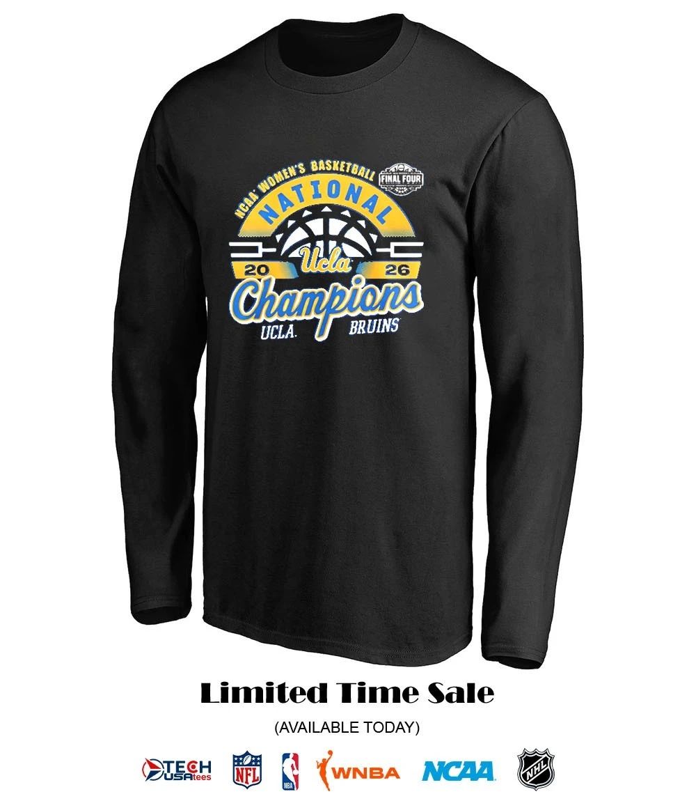 UCLA Bruins NCAA Women’s Basketball Champions 2026 shirt