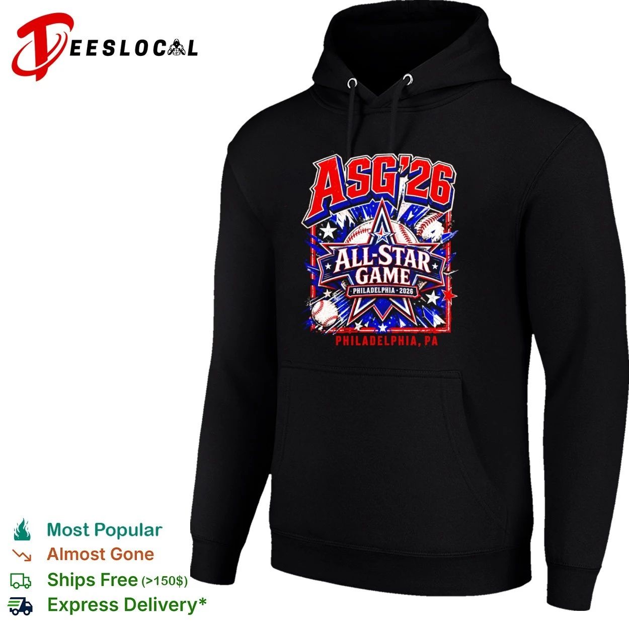 ASG 26 All-Star Game Philadelphia 2026 Philadelphia Phillies T-shirt