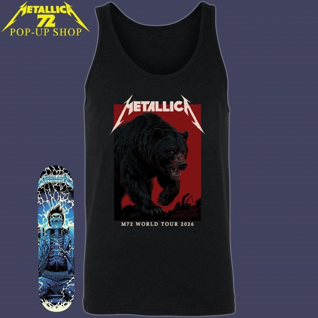 Metallica M72 World Tour Berlin Germany MaI 30, 2026 Art By Janta Island T-Shirt