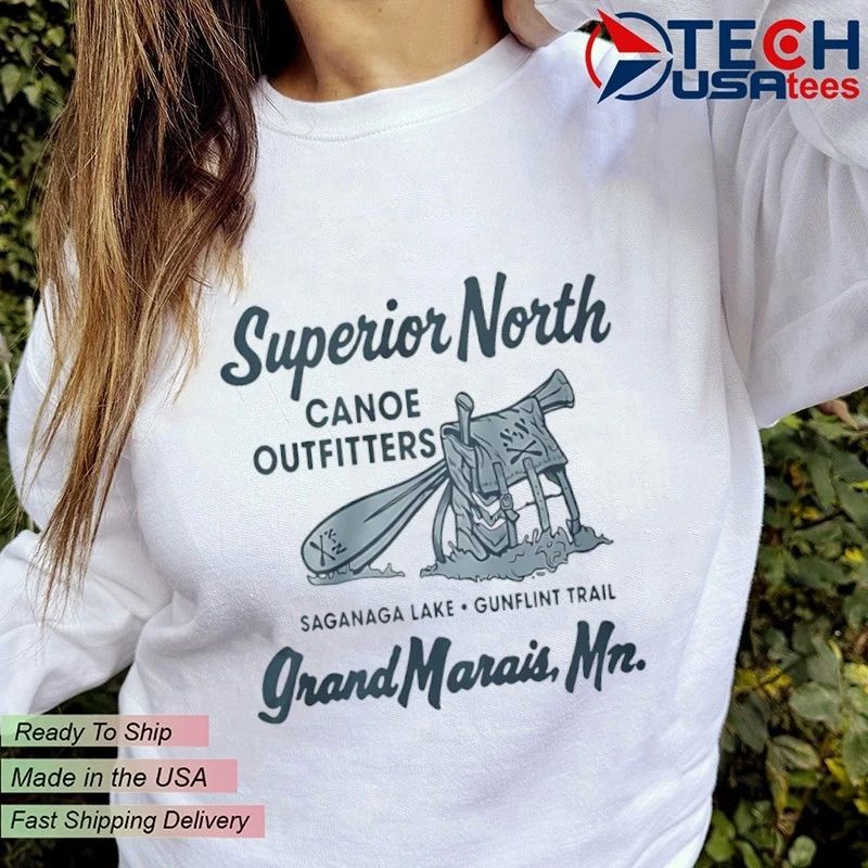 Superior North Canoe Outfitters Grand Marais MN shirt