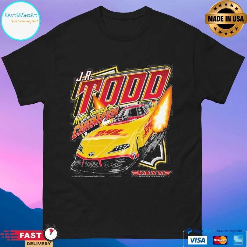 J.R. Todd Nitro Funny Car Champion Action T-shirts