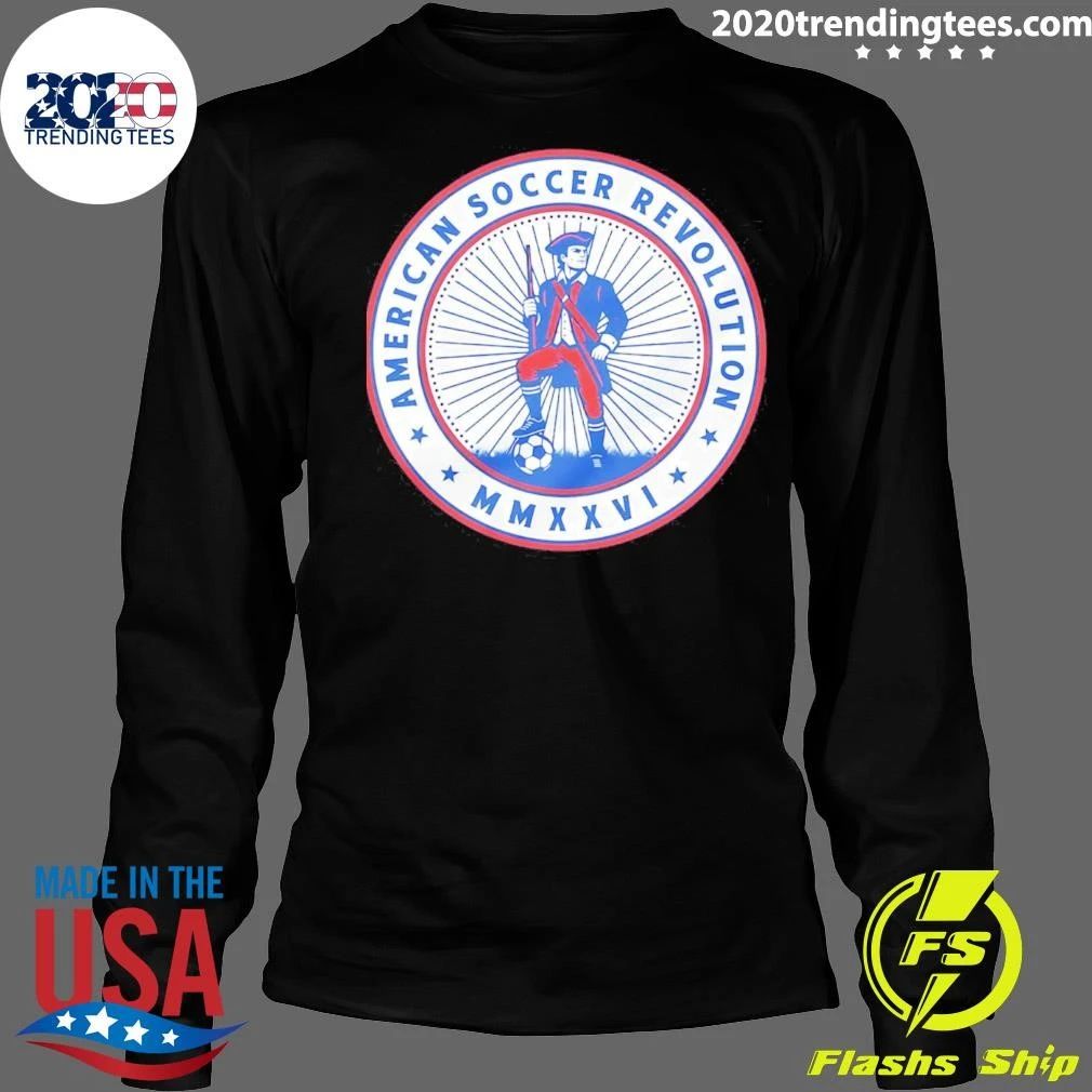 American Soccer Revolution Graphic Shirt
