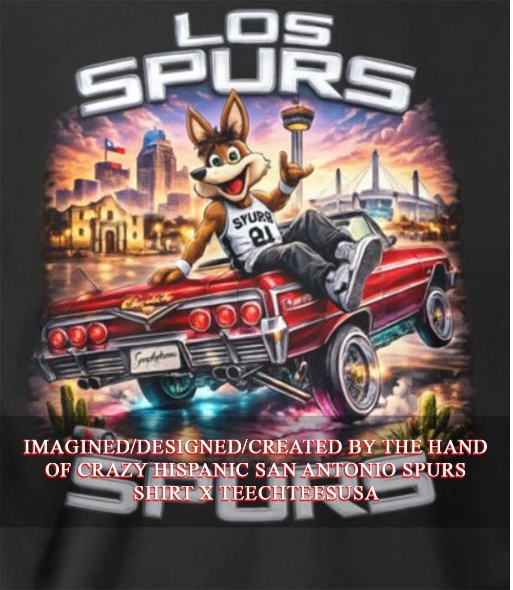 Crazy Hispanic San Antonio Spurs shirt
