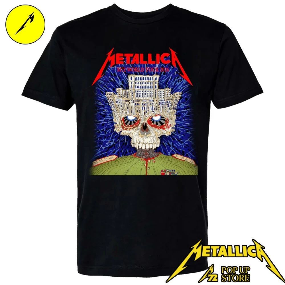 Metallica M72 Bucharest Pop-Up Merch Shirt Arena Nationala, Romania May 13, 2026 M72 World Tour 2026