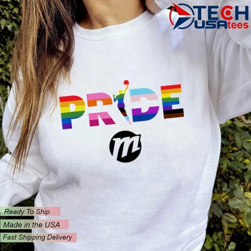 Phoenix Mercury WNBA Pride logo shirt