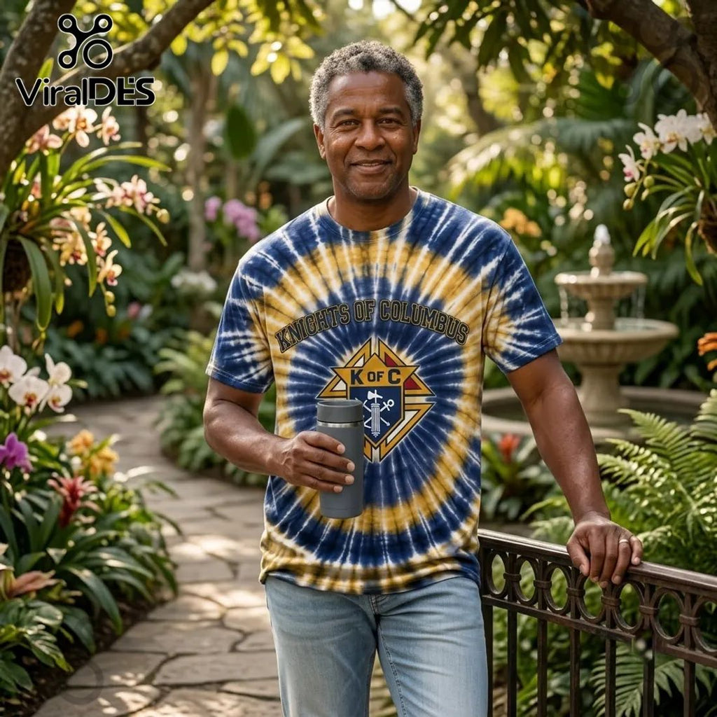 Knights of Columbus Premium Tie Dye T-Shirt