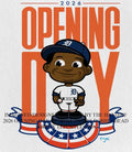2026 Opening Day Detroit Tigers bobblehead shirt