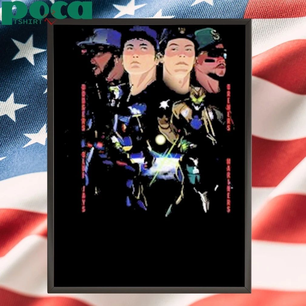 MLB 4 Teams Battle In The World Series Anime Art shirt