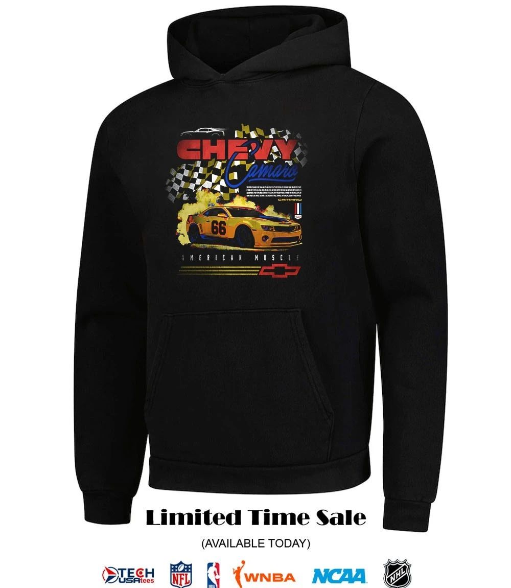 Chevy Camaro 5th Gen Faded Chevrolet Race Car shirt