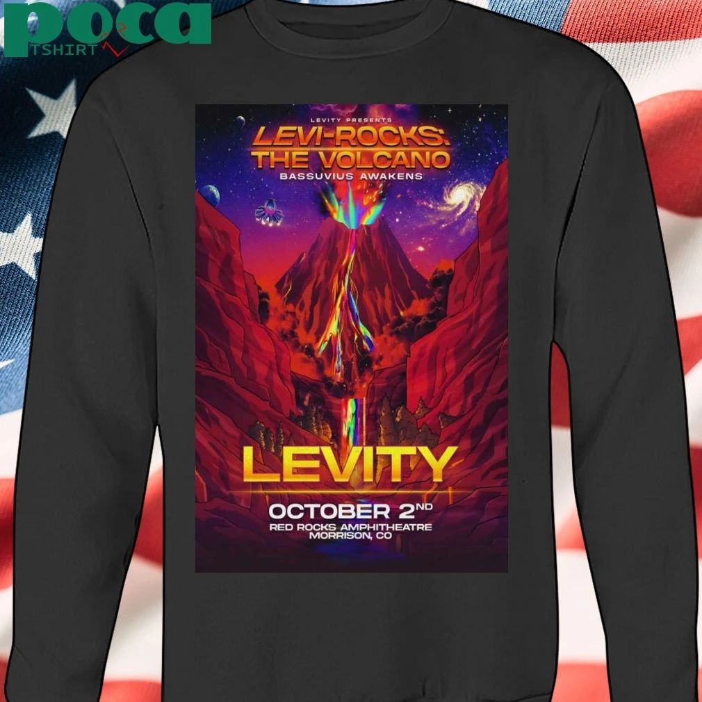 Levity Oct 2 2026 Red Rocks Amphitheatre In Morrison CO Poster T-shirt
