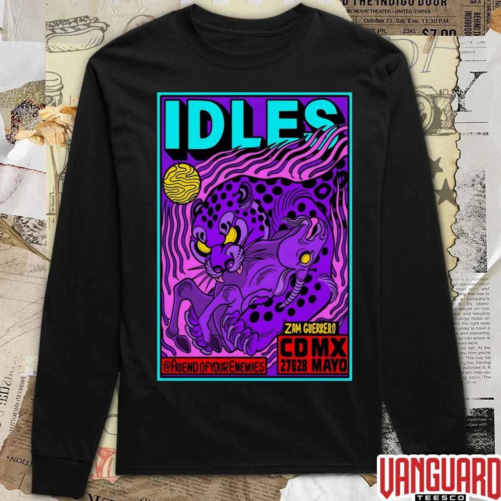 Idles May 27-28 2026 Ciudad De Mexico Poster t-shirt