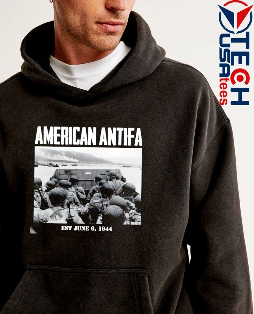 American Antifa est June 6th 1944 shirt by punkwithacamera