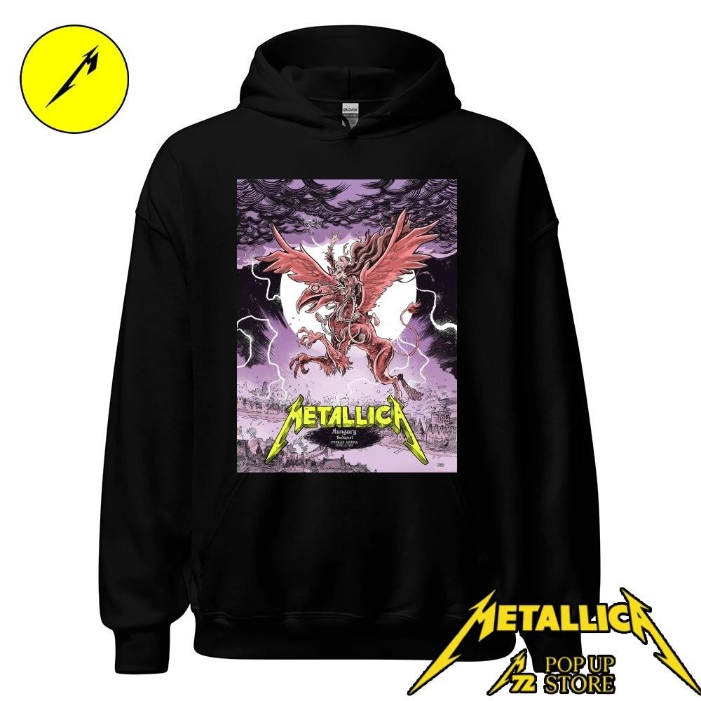 Metallica M72 Budapest Night 2 T-Shirt – June 13 Puskás Aréna, Hungary