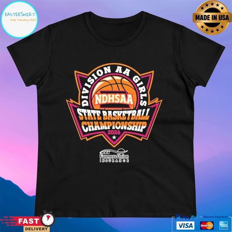 NDHSAA Division AA Girls State Basketball Championship 2026 T-shirts