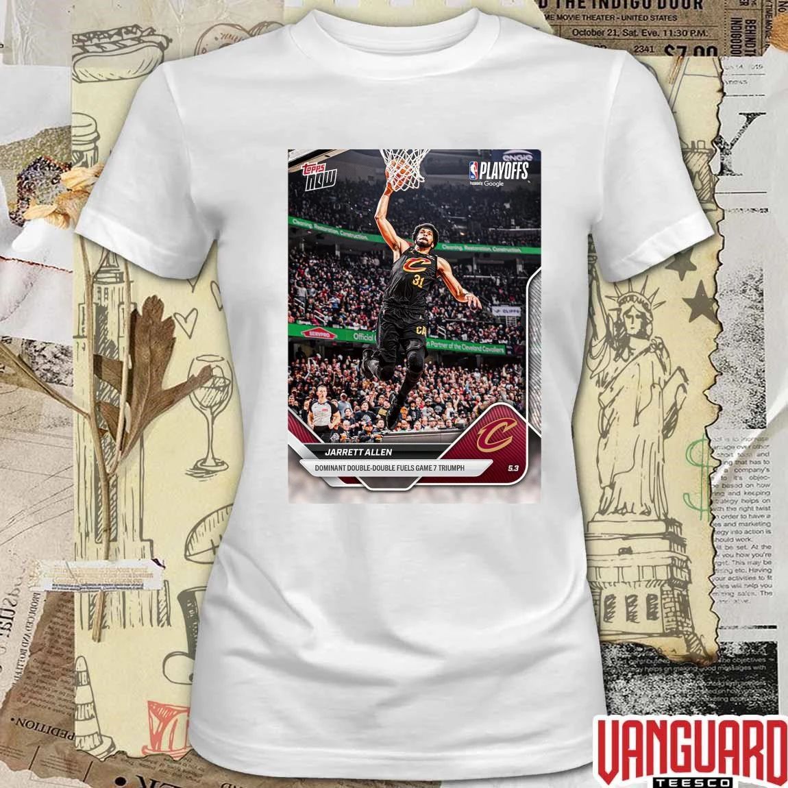 Cleveland Cavaliers Jarrett Allen Dominant Double-double Fuels Game 7 Triumph t-shirt