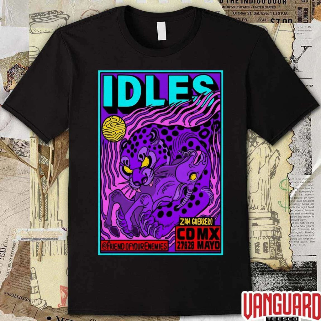Idles May 27-28 2026 Ciudad De Mexico Poster t-shirt